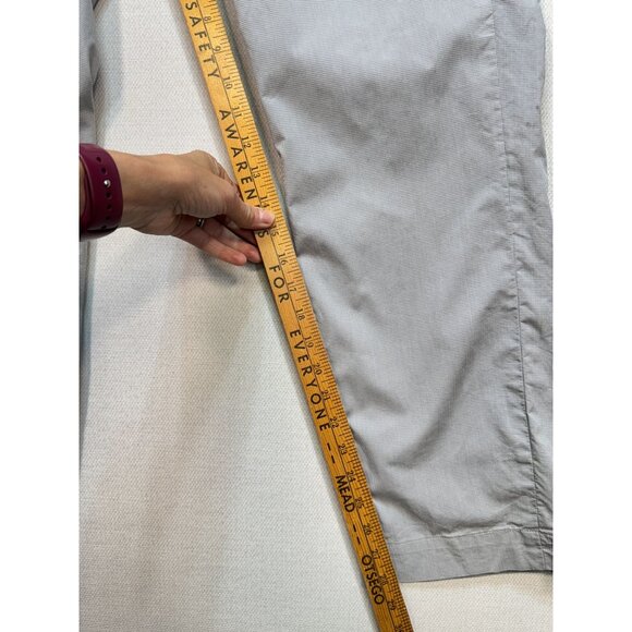 Polo Ralph Lauren Tailored Golf Pants Sze 36/30 Gray Checkered Flat Front Sports - Picture 10 of 15